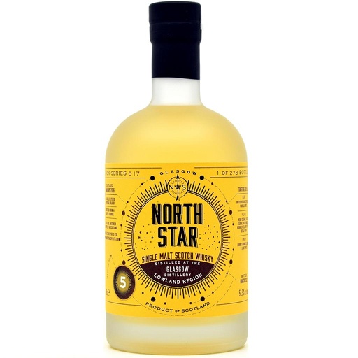 [P0001076] 	North Star Spirits - Glasgow 2016/2021 - 5 Years Old - Cask Series 017 51,5% Vol. 0,7l