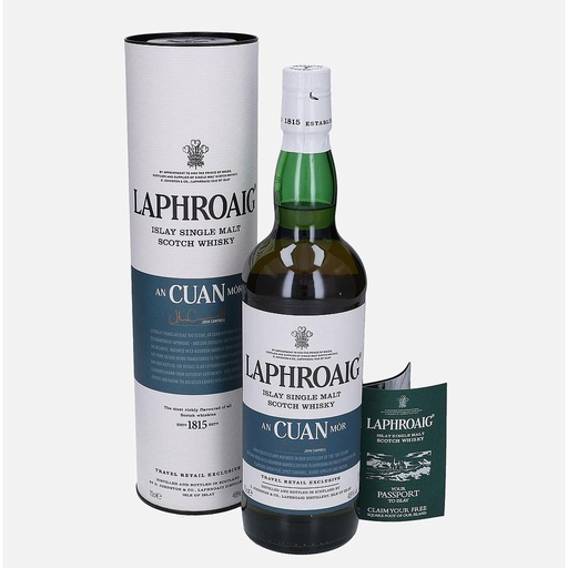 Laphroaig An Cuan Mòr mit Geschenkkarton